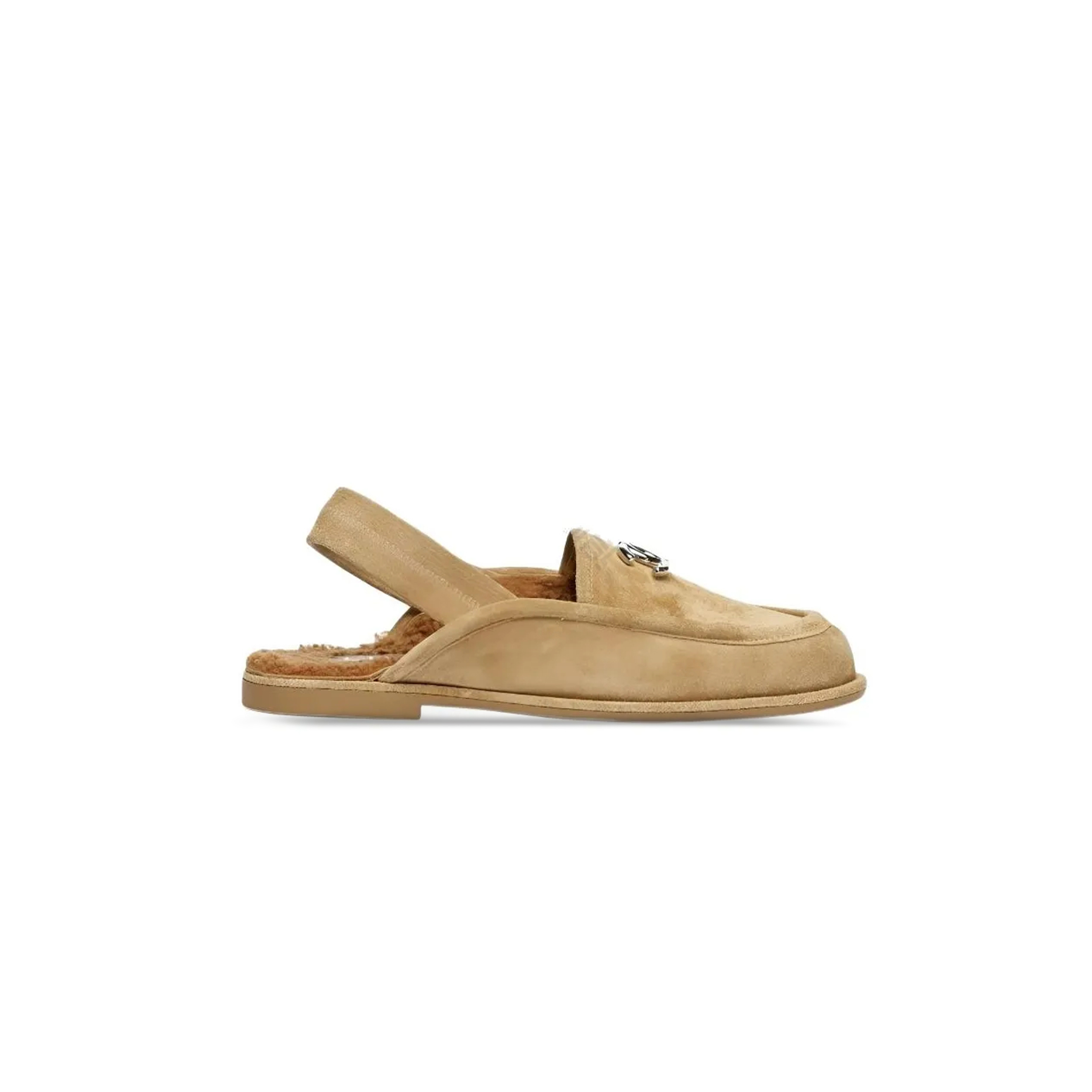 CHANEL 25A SUEDE FLAT LOAFERS BROWN G46601